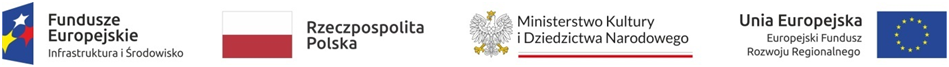 Projekt pn. „W trosce o śląskie dziedzictwo – renowacja Zespołu Parkowo-Pałacowego w Żorach” jest współfinansowany ze środków Unii Europejskiej w ramach Europejskiego Funduszu Rozwoju Regionalnego, Program Operacyjny Infrastruktura i Środowisko 2014-2020.